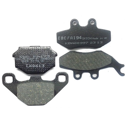 Ebc bremsbeläge set vorne - bremsbeläge, +