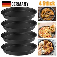4 Stk Pizzablech rund 12"