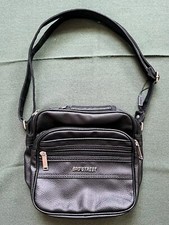 Bag Street Herrentasche, Arbeitstasche, Flugbegleiter Tasche Schwarz