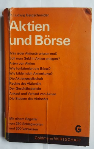 Ludwig bergschneider aktien - ludwig, "aktien