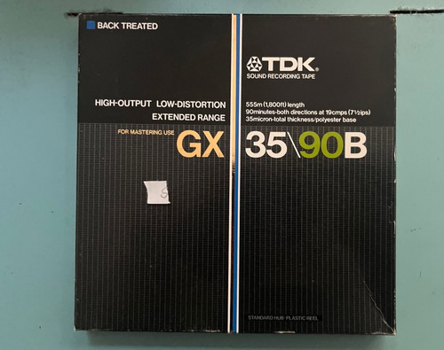 Tdk tonband 18cm - gx, 35/90