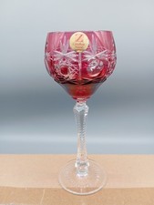 Römerglas Bleikristall Zwiesel Germany Rot Vitrinenstück Cristallerie Zwiesel