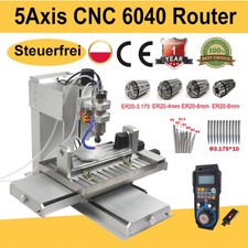 5Axis CNC 6040 Router Fräsmaschine USB Port Graviermaschine Fräse High Precision