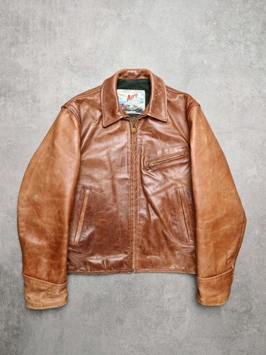 1950s half belt - half, steerhide