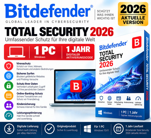 Bitdefender total security - total,