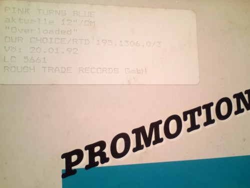 Pink turns blue - turns, 12"