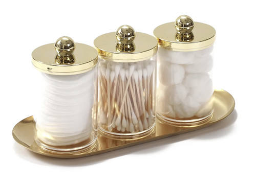 Kosmetik organizer gold mit - kosmetik,