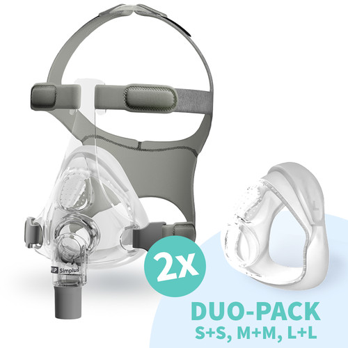 Simplus mit 2 maskenkissen - simplus,