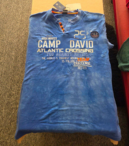 Camp david herren - david, t-shirt