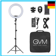LED Ringlicht mit Stativ 48cm