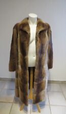 Pelz Mantel, Echt-Pelz Mantel, Bisam/Nerz?, braun, Gr. 44/46 s. Maße! Vintage