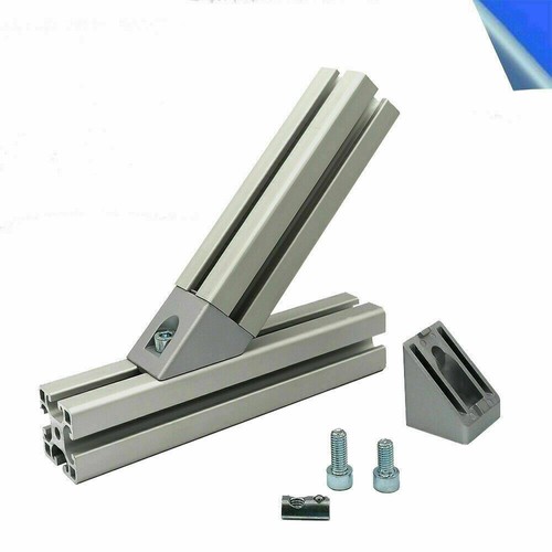 Aluprofil winkelverbinder - 45°,