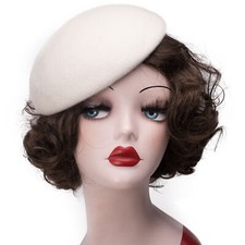 Runder Wollfilz Pillbox