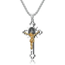 Kreuz Halskette Herren