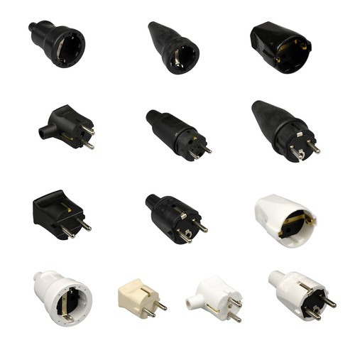 Stecker schuko schukokupplung - schuko,