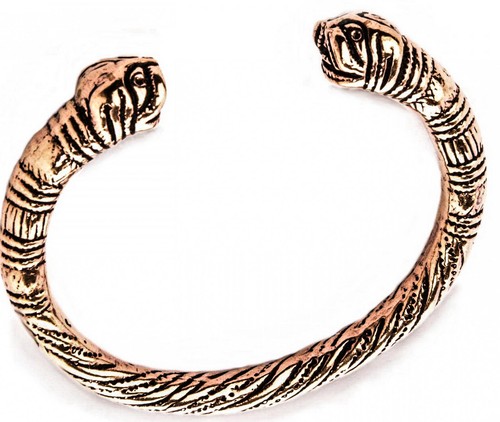 Bronze wikinger armreif - wikinger,