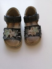 Bama Sandalen Mädchen, Größe 21, Glitzer, Wechselschuhe für Kita