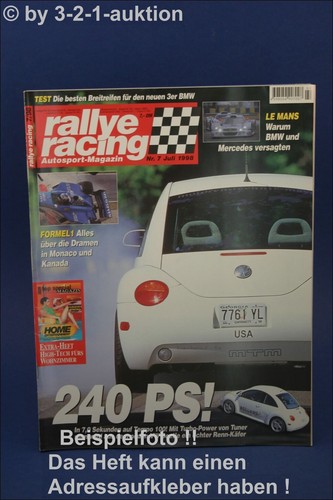 Rallye racing vw beetle - 7/98,