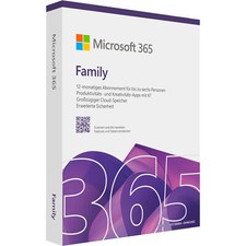 Microsoft Office M365 Family 6 User , deutsch