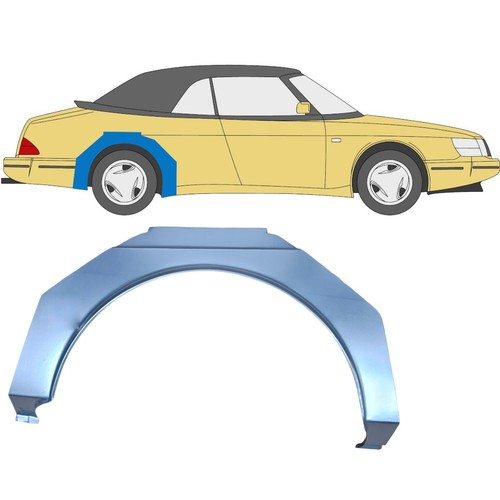 Für saab 900 - 1978-1995, tür