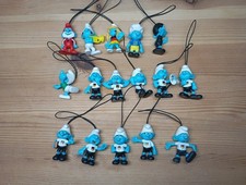 Edeka Fußball Schlümpfe Die Mannschaft EM 2012 Komplett 16 Figuren Anhänger 