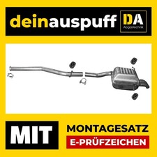 Auspuffanlage für Mercedes-Benz C Coupe C 200 220 CDi CL203 Auspuff L732