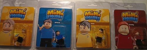 Minifigures star trek kirk - star, trek: