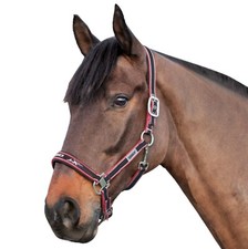 Eskadron Halfter Double Pin Mesh, Next Generation, raspberry, Farbfehler