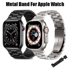 Edelstahl Armband für Apple Watch Ultra 3 Series 11 10 9 8 7 6 5 4 3 SE 42-49mm