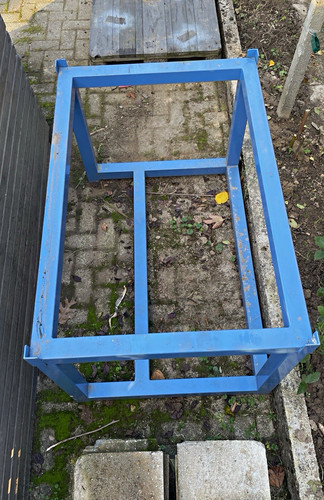Montagewerkbank metall blau - metall,