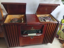 Absolute Rarität Grundig Musikschrank von 1954 mit Plattenspieler und...