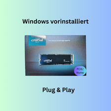 SSD Festplatte Crucial PCIe windows vorinstalliert für Acer ConceptD 3 CN315-72G