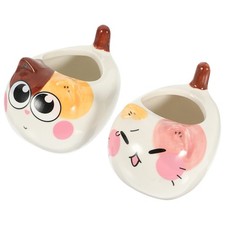  2 Pcs Blumentopf Keramik