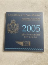 San Marino 2005 Euro Coin Set