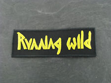 Patches Aufbügler Aufnäher Running Wild Rock'N'Roll Hard Rock Heavy thrash Metal