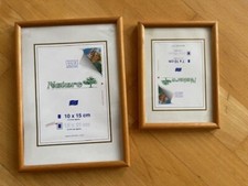 4 Bilderrahmen 4 Holz Rahmen