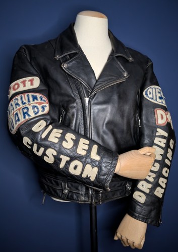 Vintage diesel racing leder - vintage,