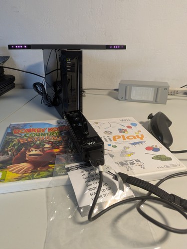 Nintendo wii schwarz konsole - wii,