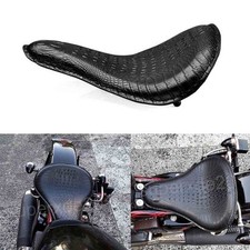 Motorrad Schwarz Solo Sitz