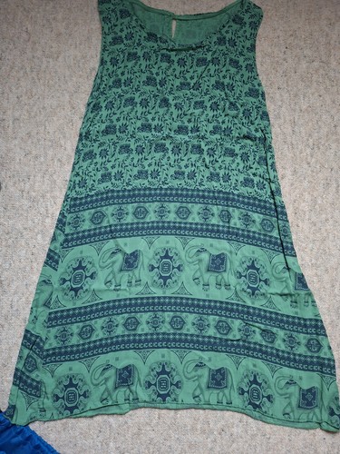 Damen sommer kleid - damen, grün