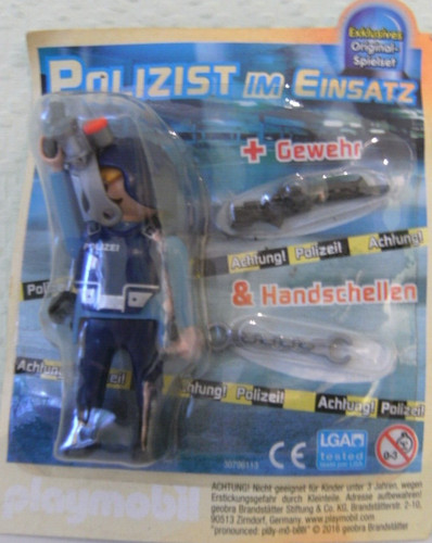 Playmobil polizist einsatz - playmobil, im