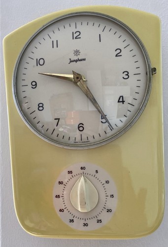 Küchenuhr junghans 50er - küchenuhr,