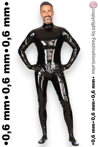 Latex ganz anzug mm - ganz-anzug, 0,6