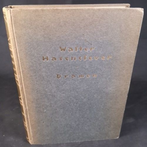 Dramen hasenclever walter - hasenclever,, walter: