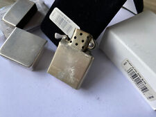 Zippo 1941 Sterling Silver (from 2017) + "RARE" Nickel Silver Insert PAT.2032695