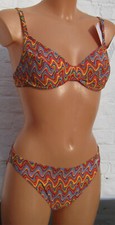 Tanthru SOLAR TAN THRU Bügel Bikini 38 75 B Retro Print
