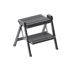 Hailo Step Fix 4410101 Leiter Trittleiter 2 stufig Klapptritt Küchenleiter Tritt