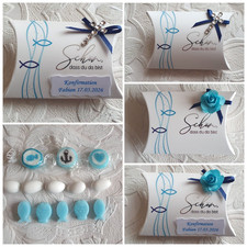 Fische Blau Gastgeschenke  Box