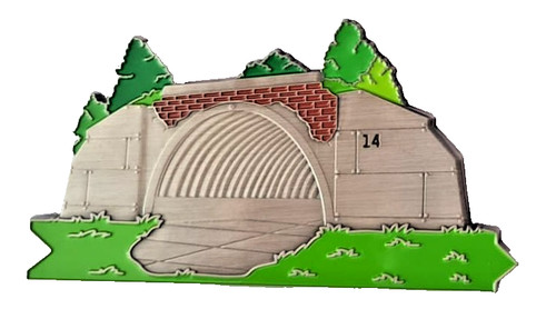 Lost place geocoin shelter - geocoin, „shelter