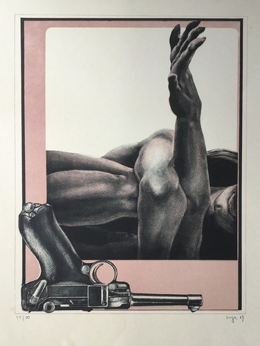 Peter sorge lithografie - sorge,